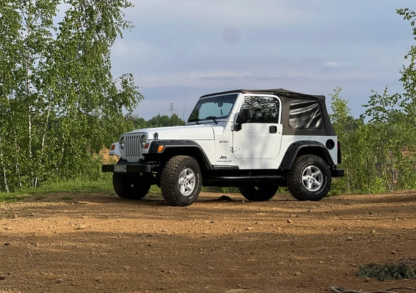 Jeep Wrangler cena 58900 przebieg: 74700, rok produkcji 2005 z Dąbrowa Tarnowska małe 352